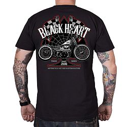 BLACK HEART Chopper Race čierna - L