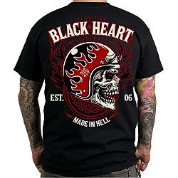 BLACK HEART Hatter čierna - L