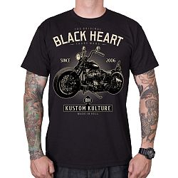 BLACK HEART Motorcycle čierna - L