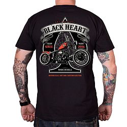 BLACK HEART Orange Chopper čierna - 3XL