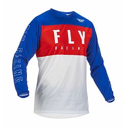 Fly Racing Fly Racing F-16 USA 2022 Red White Blue červená/biela/modrá - M