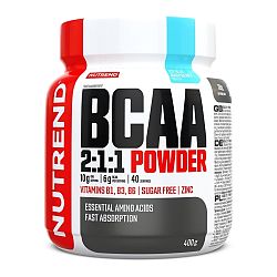 Nutrend BCAA 2:1:1 Powder 400 g modrá malina