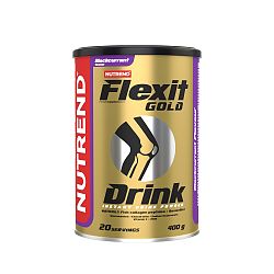 Nutrend Flexit Gold 400 g čierna ríbezľa