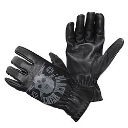 W-TEC Black Heart Skull Gloves čierna - 3XL