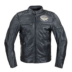 W-TEC Black Heart Wings Leather Jacket čierna - M