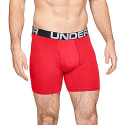 Boxerky Under Armour Charged Cotton 6in 3 Pack 1327426-600 Veľkosť S/M