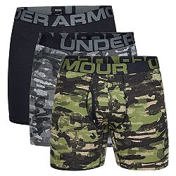 Boxerky Under Armour Charged Cotton 6in 3 Pack Novelty 1327427-233 Veľkosť M