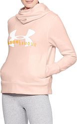 Mikina s kapucňou Under Armour Cotton Fleece Sportstyle Logo hoodie 1321185-805 Veľkosť XS