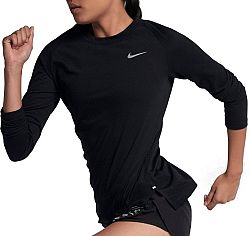 Tričko s dlhým rukávom Nike W NK BRTHE TAILWIND TOP LS 890200-010 Veľkosť S