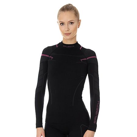 Brubeck Thermo Black/Pink - S