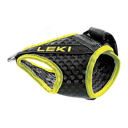 Leki Shark Frame Strap Mesh 2022 Black-Neon Yellow - S/M/L