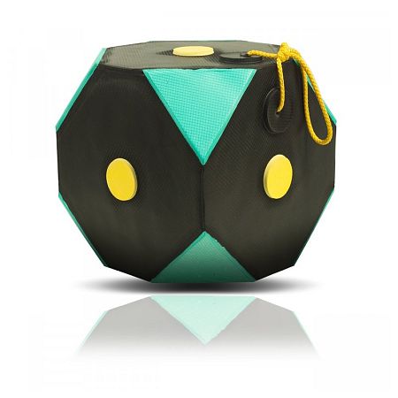 Yate Yate Cube Polimix 30x30x30cm čierna-zelená