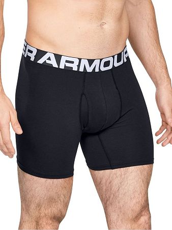 Boxerky Under Armour Charged Cotton 6in 3 Pack 1327426-001 Veľkosť S/M