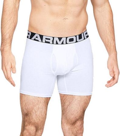 Boxerky Under Armour Charged Cotton 6in 3 Pack 1327426-100 Veľkosť S/M