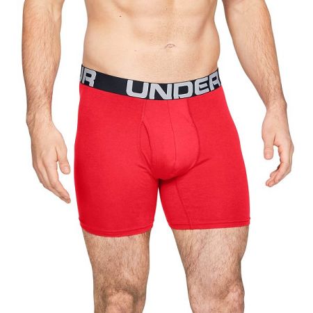 Boxerky Under Armour Charged Cotton 6in 3 Pack 1327426-600 Veľkosť S/M
