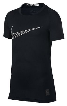 Kompresné tričko Nike B NP TOP SS COMP 858233-011 Veľkosť M