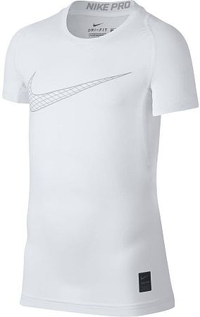 Kompresné tričko Nike B NP TOP SS COMP 858233-100 Veľkosť S