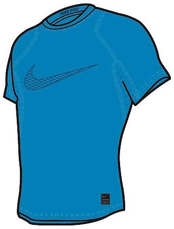 Kompresné tričko Nike B NP TOP SS COMP 858233-474 Veľkosť L